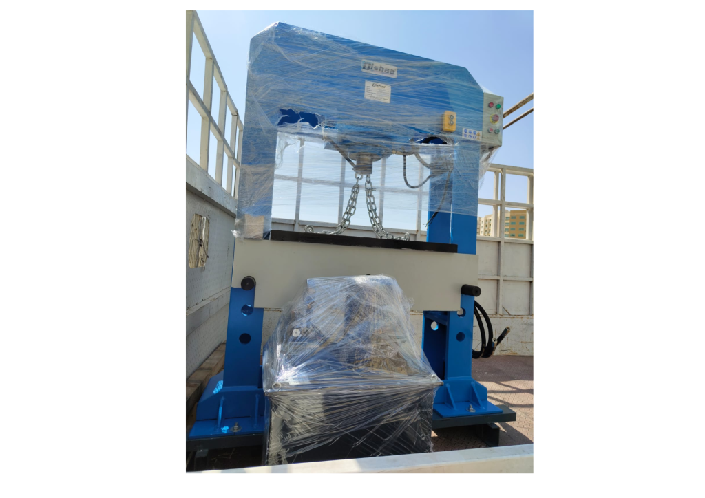 Delivered DHP 100T Hydraulic Press 1024x724