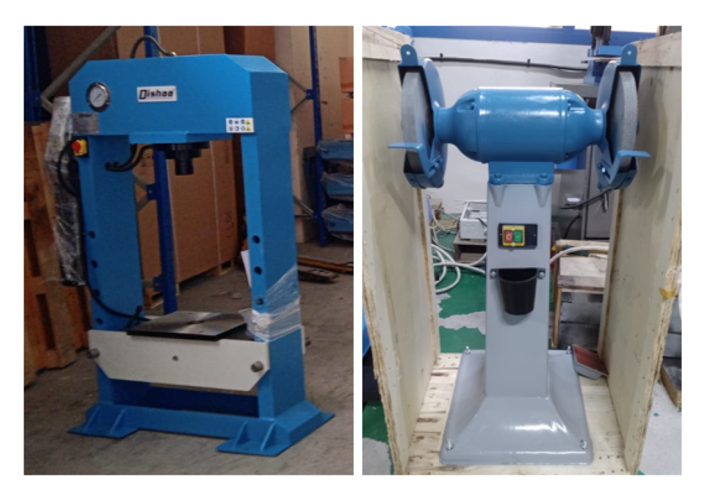 Delivered Hydraulic Press Bench Grinder 1024x724