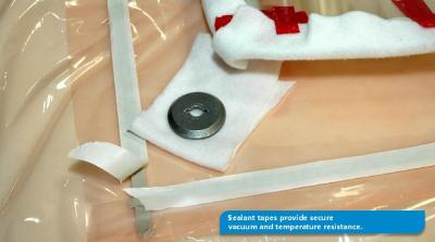 Vacuum Bag & Sealant tape  for glass lamination (5)